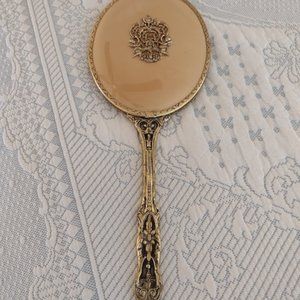VINTAGE MATSON 24K GOLD PLATED DRESSER MIRROR
